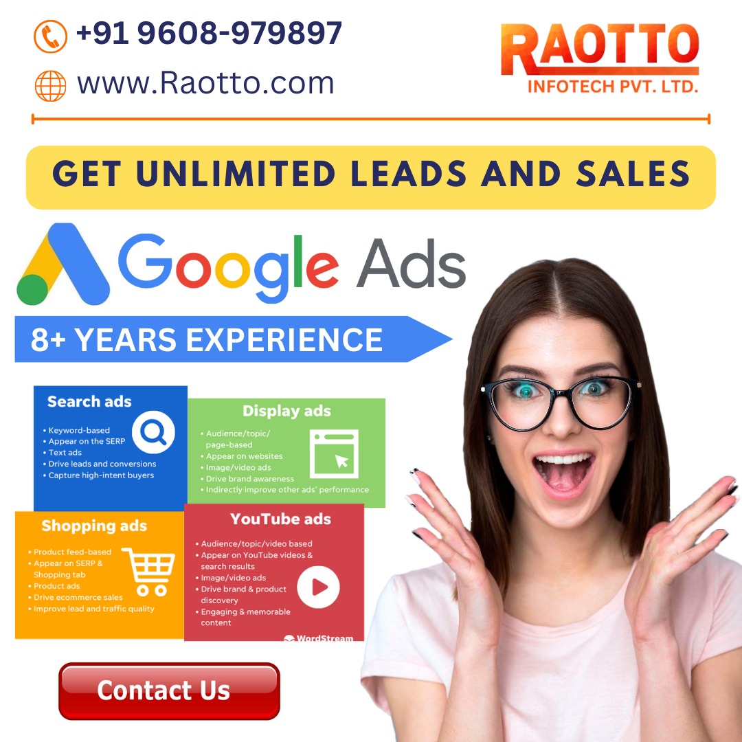 Google Ads Service- raotto Infotech
